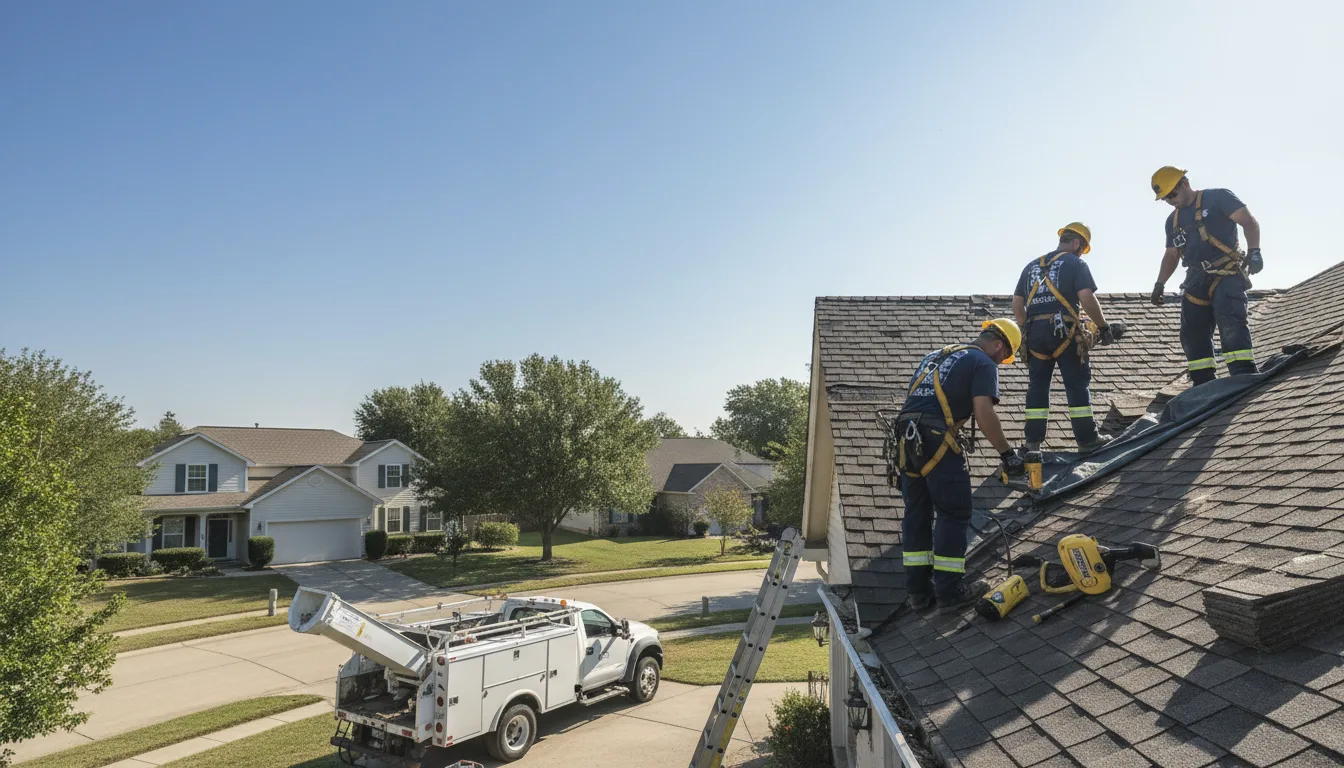 24-Hour Emergency Roof Leak Repair in Colmar, PA